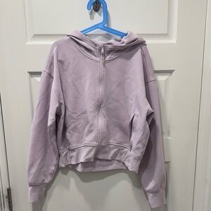 Old Navy Light Purple Kids Hoodie Jacket